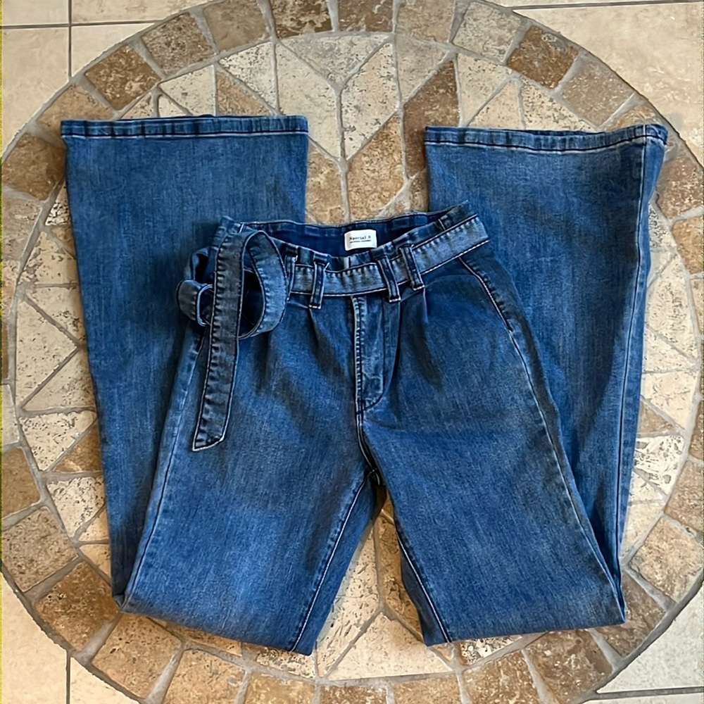 VICI Special A Jeans Blue Denim Flare